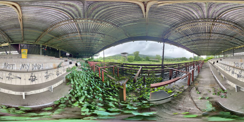 A 360-degree panorama captured at the Great Barrington Fair Grounds in Great Barrington, Massachusetts. Image by: Ethan