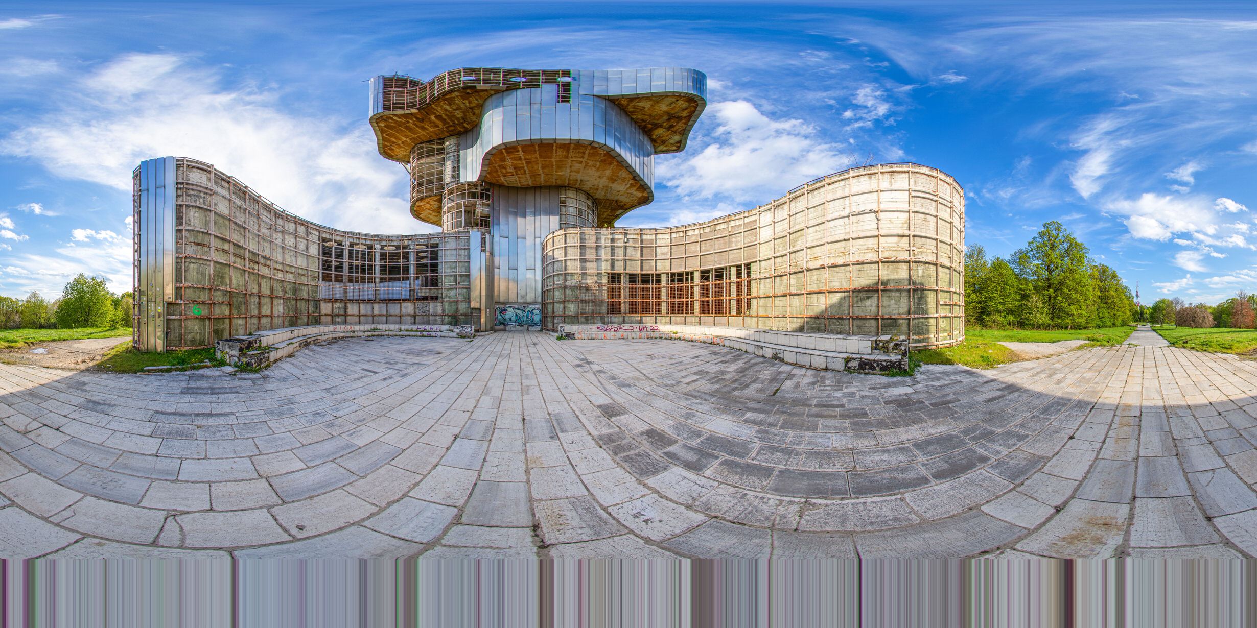 Monument to the uprising of the people of Kordun and Banija - Abandoned ...