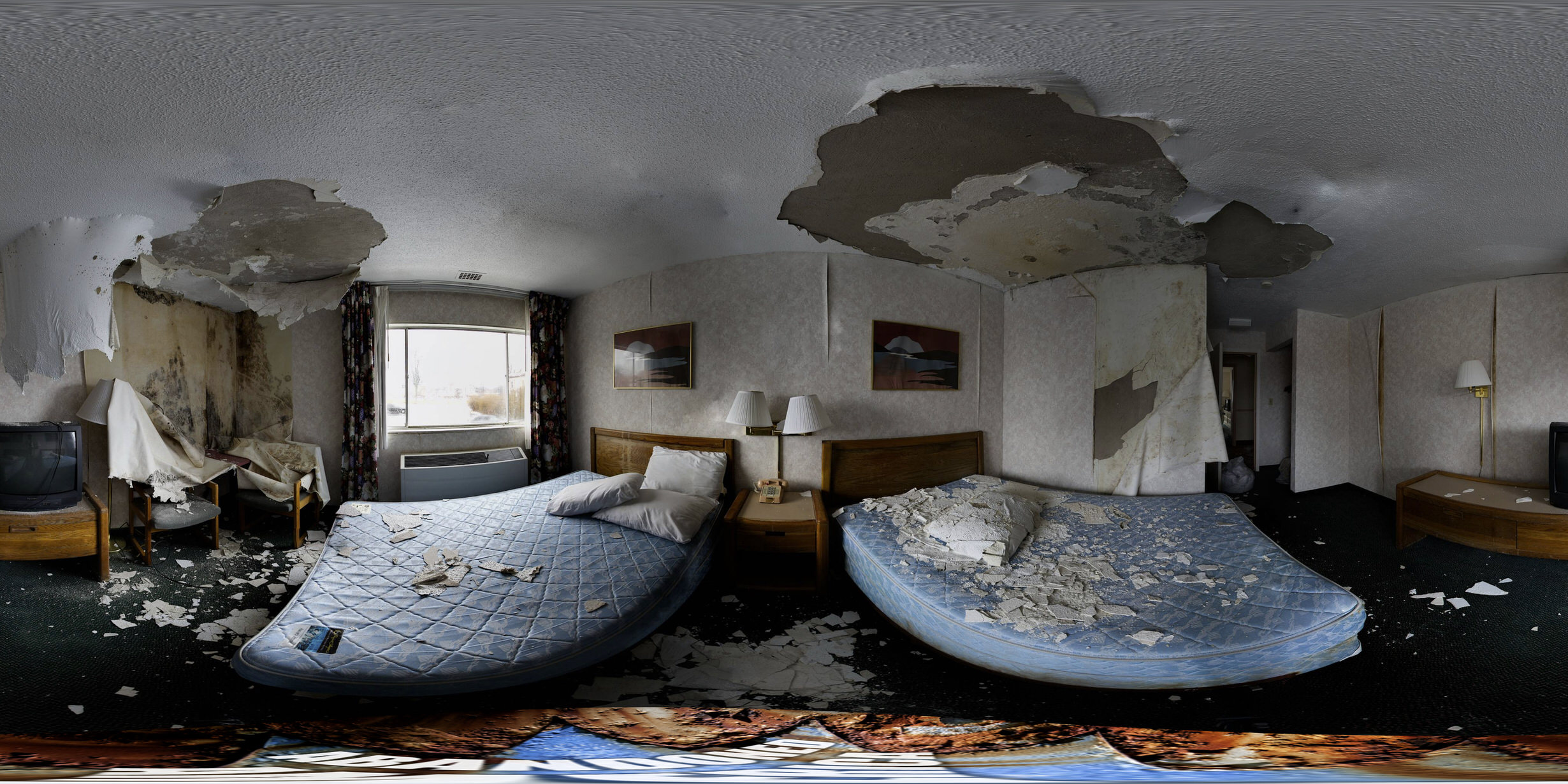 Fallside Hotel and Conference Center - Abandoned in 360