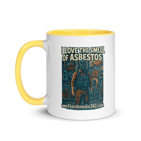 I Love The Smell Of Asbestos 2 (Mug with Color Inside)