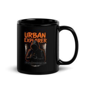 Urban Explorer 3 (Black Glossy Mug) - Image 3
