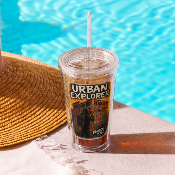 Urban Explorer 4 (Clear plastic tumbler)