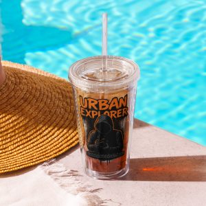 Urban Explorer 3 (Clear plastic tumbler)