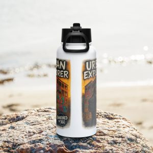 Urban Explorer 4 (Stainless steel water bottle with a straw lid) - Image 4