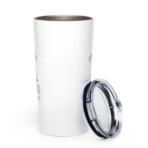 I'd Rather Be Trespassing 1 (Tapered stainless steel tumbler) - Image 3