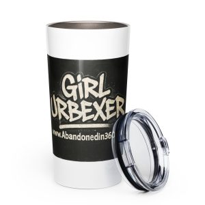 Girl Urbexer 1 (Tapered stainless steel tumbler)