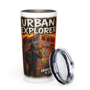 Urban Explorer 4 (Tapered stainless steel tumbler)