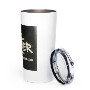 Girl Urbexer 1 (Tapered stainless steel tumbler) - Image 3