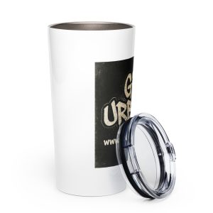 Girl Urbexer 1 (Tapered stainless steel tumbler) - Image 4