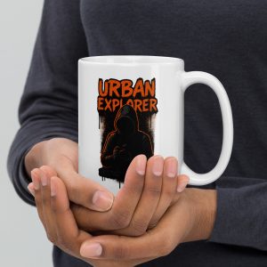 Urban Explorer 3 (White glossy mug) - Image 4