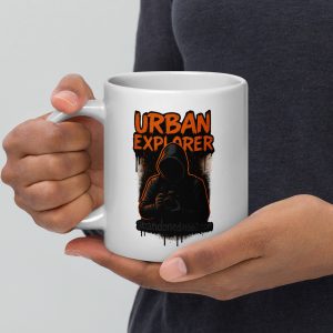 Urban Explorer 3 (White glossy mug) - Image 6