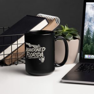 Abandoned Florida 1 (Black Glossy Mug)