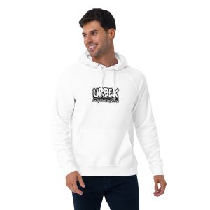 Urbex 1 (Unisex eco raglan hoodie) - Image 5