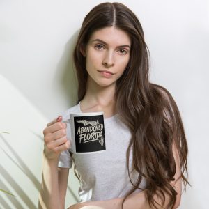 Abandoned Florida 1 design (White glossy mug) - Image 3