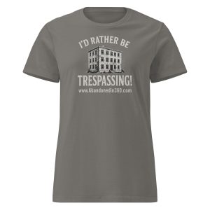 I'd Rather Be Trespassing 1 (Women’s basic softstyle t-shirt) - Image 7