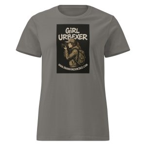 Girl Urbexer 2 (Women’s basic softstyle t-shirt) - Image 7
