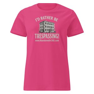 I'd Rather Be Trespassing 1 (Women’s basic softstyle t-shirt) - Image 6