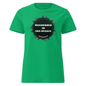 Abandoned in 360 logo (Women’s basic softstyle t-shirt) - Image 8
