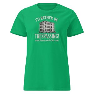 I'd Rather Be Trespassing 1 (Women’s basic softstyle t-shirt) - Image 8