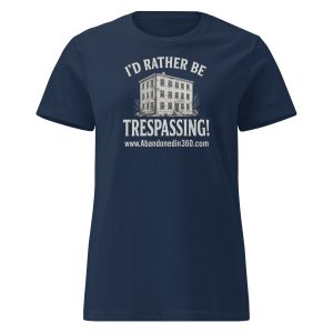 I'd Rather Be Trespassing 1 (Women’s basic softstyle t-shirt) - Image 3