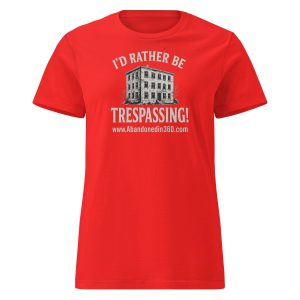 I'd Rather Be Trespassing 1 (Women’s basic softstyle t-shirt) - Image 4