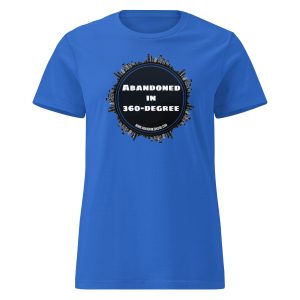 Abandoned in 360 logo (Women’s basic softstyle t-shirt) - Image 5
