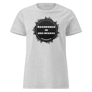 Abandoned in 360 logo (Women’s basic softstyle t-shirt) - Image 10
