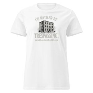 I'd Rather Be Trespassing 1 (Women’s basic softstyle t-shirt) - Image 11