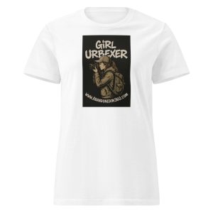 Girl Urbexer 2 (Women’s basic softstyle t-shirt) - Image 11
