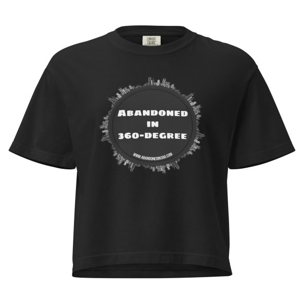 Abandoned in 360 (Women’s heavyweight boxy tee)