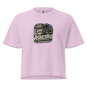 I Love The Smell Of Asbestos 5 (Women’s heavyweight boxy tee) - Image 3
