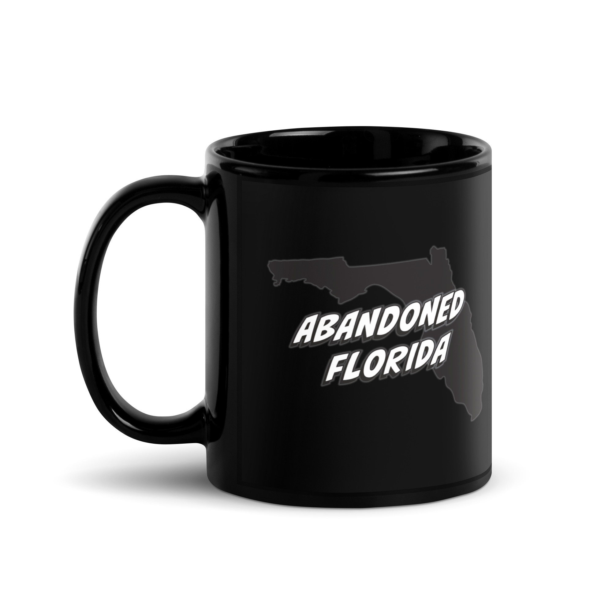 Abandoned Florida 1 (Black Glossy Mug) - Image 2