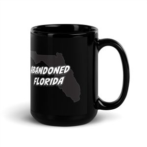 Abandoned Florida 1 (Black Glossy Mug)