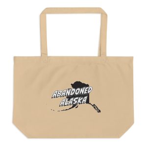 Abandoned Alaska 1 (Large organic tote bag)