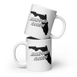 Abandoned Florida 1 (White glossy mug)