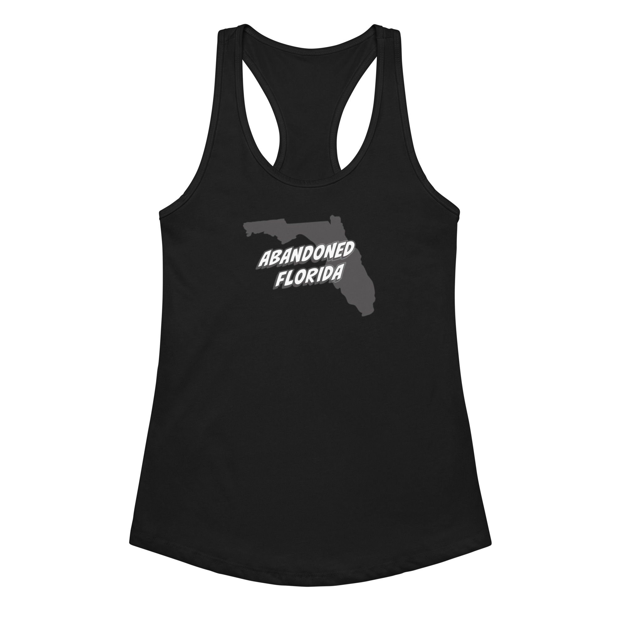 Abandoned Florida 1 (Women’s fitted racerback tank top) - Image 2