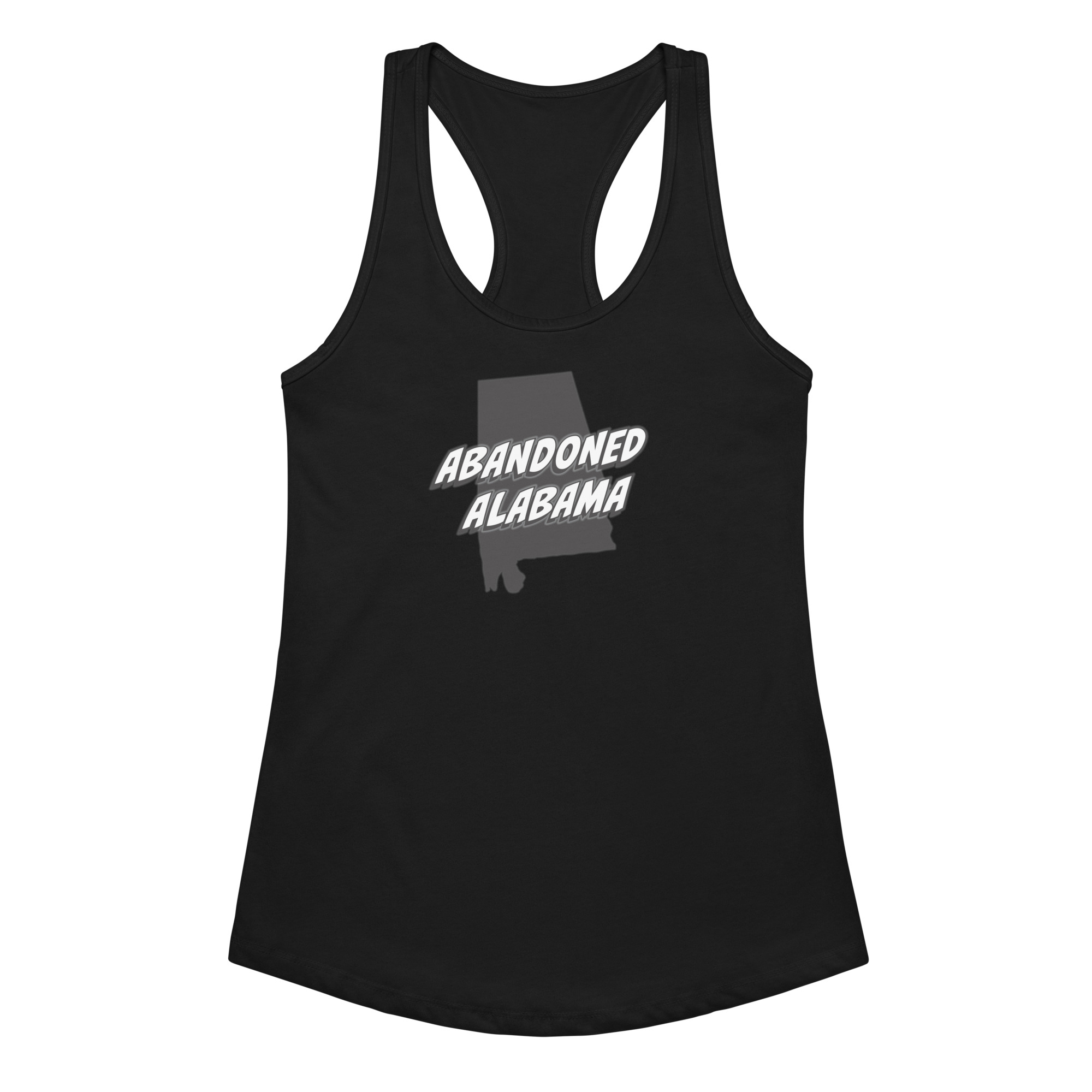 Abandoned Alabama 1 (Women’s fitted racerback tank top) - Image 2