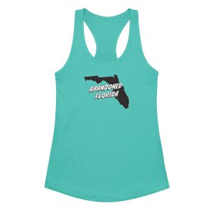 Abandoned Florida 1 (Women’s fitted racerback tank top)