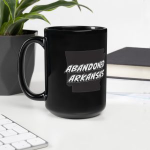Abandoned Arkansas 1 (Black Glossy Mug)