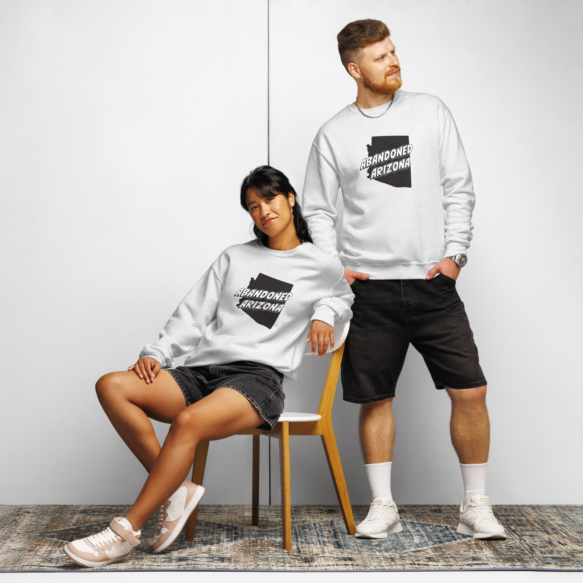 Abandoned Arizona 1 (Crew neck sweatshirt) - Image 3