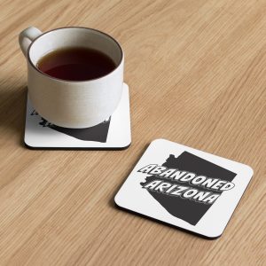 Abandoned Arizona 1 (Cork-back coaster)