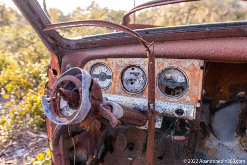 Abandoned Car in Bull Creek WMA
