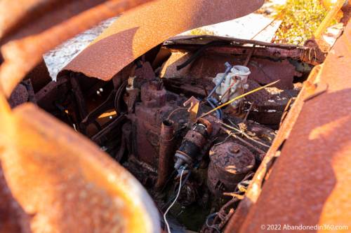 Abandoned Car in Bull Creek WMA