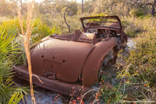 Abandoned Car in Bull Creek WMA