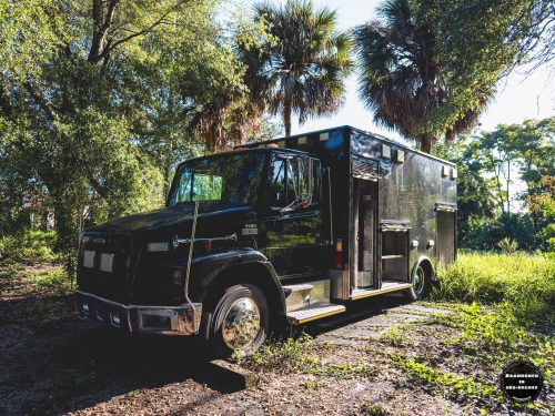 An abandoned Florida Highway Patrol Control Center