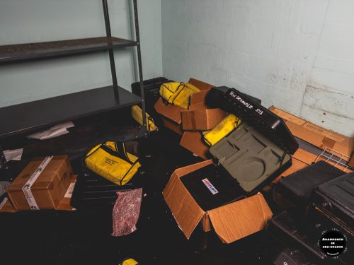 An abandoned Florida Highway Patrol Control Center