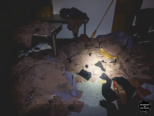 An abandoned Florida Highway Patrol Control Center