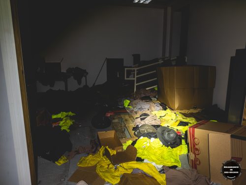 An abandoned Florida Highway Patrol Control Center