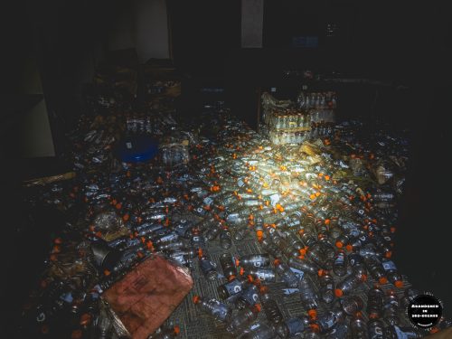 An abandoned Florida Highway Patrol Control Center