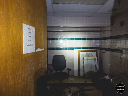 An abandoned Florida Highway Patrol Control Center